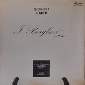 i borghesi - gaber giorgio